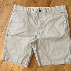 J. Crew Light Gray Flat Front Men's Shorts